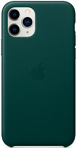 Apple для iPhone 11 Pro Max Leather Case (зеленый лес)